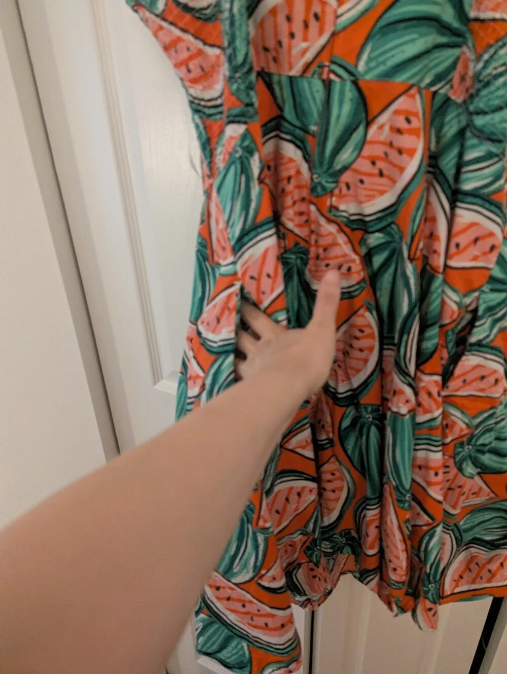 Unique Vintage Hell Bunny Watermelon Sundress